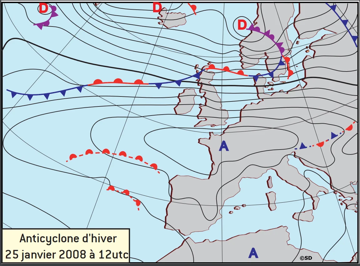 anticyclone hiver