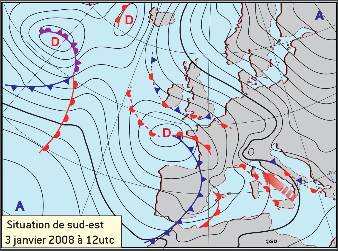 Régime de sud-est