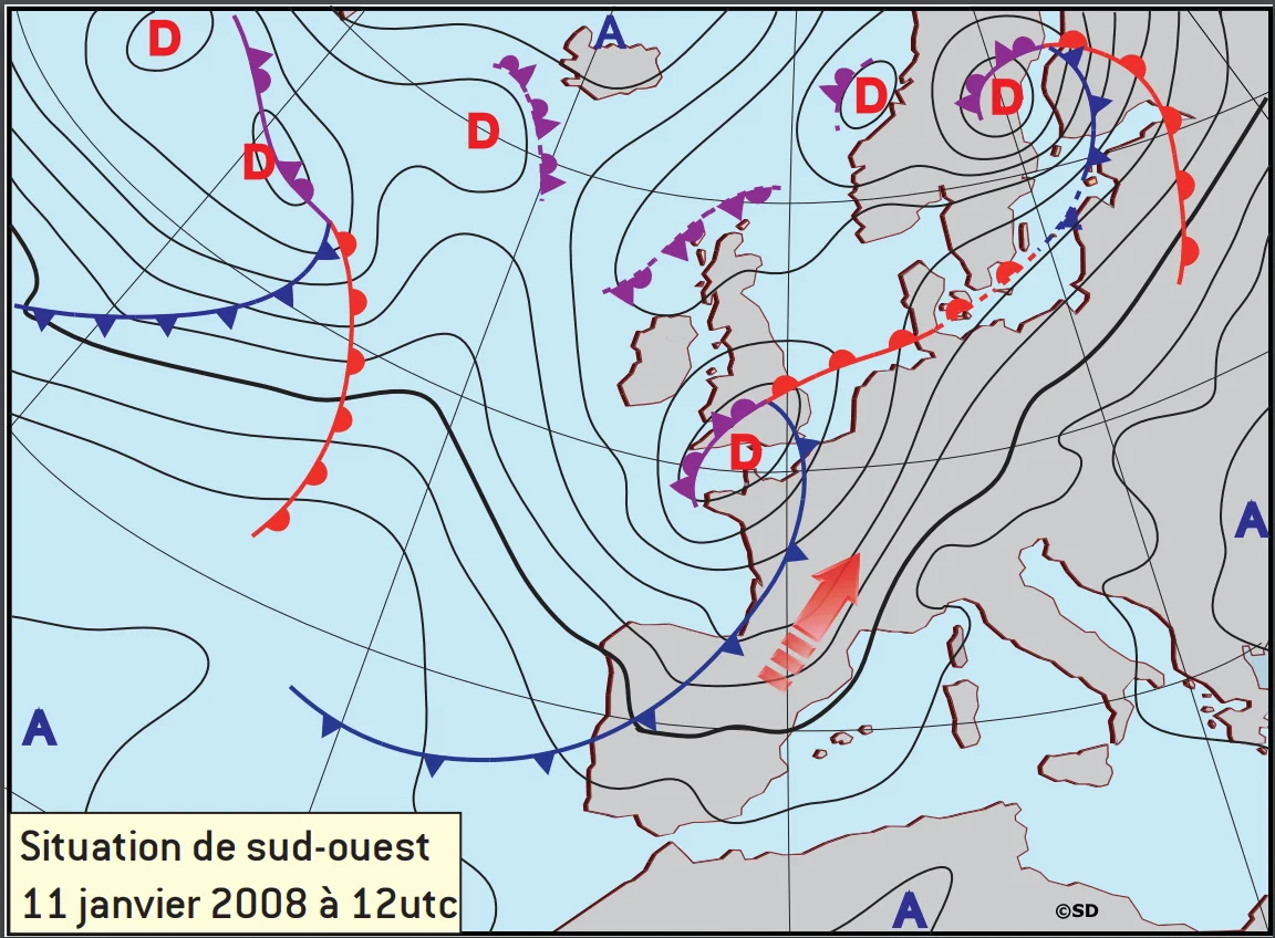 Régime de sud-ouest